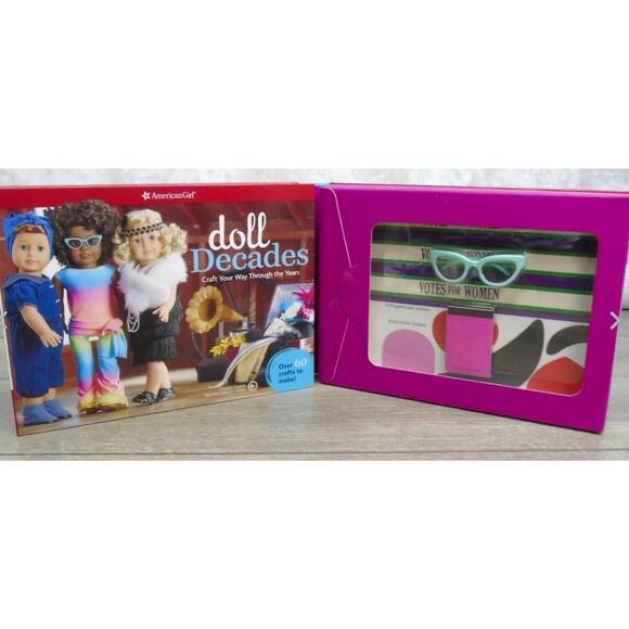 NEW 21-PC American Girl DOLL DECADES CRAFT BOOK: Craft Your Way Thru The Years - Picture 8 of 9